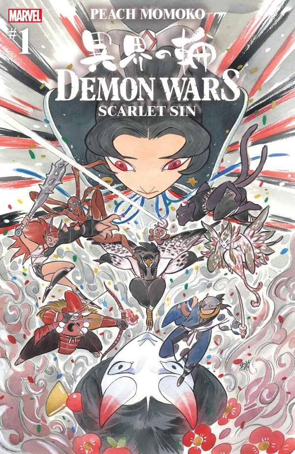 Demon Wars: Scarlet Sin #1 cover