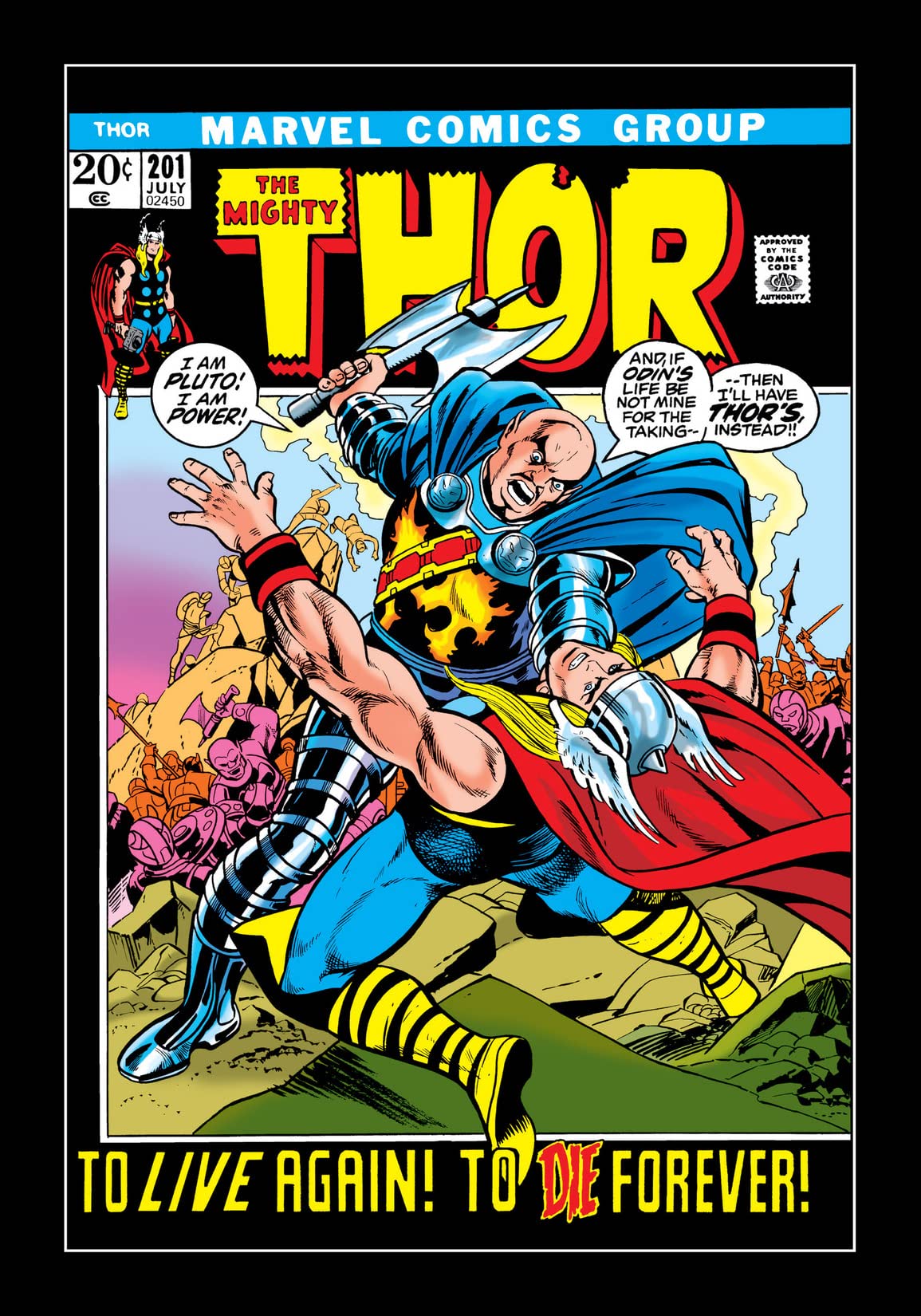 Thor #201 cover