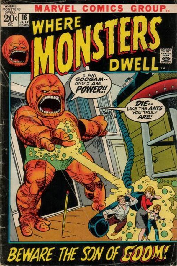 Where Monsters Dwell #16 cover