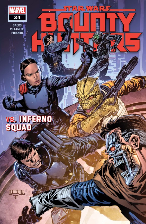 Star Wars: Bounty Hunters #34 cover