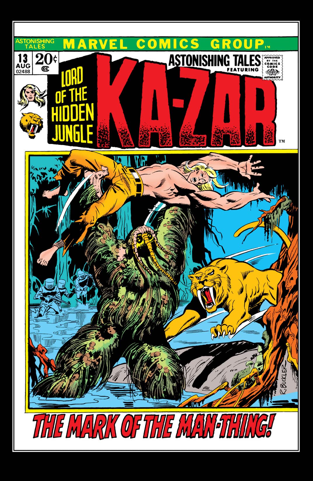 Astonishing Tales #13 cover