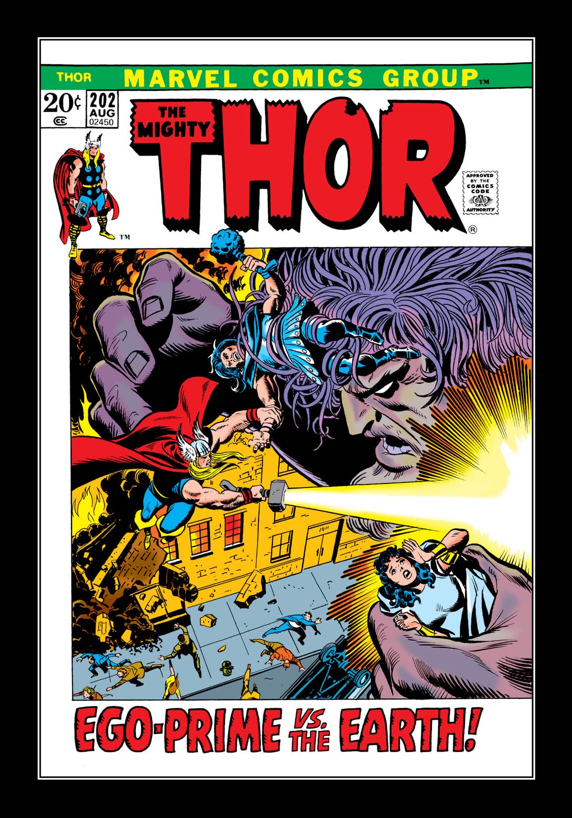 Thor #202 cover