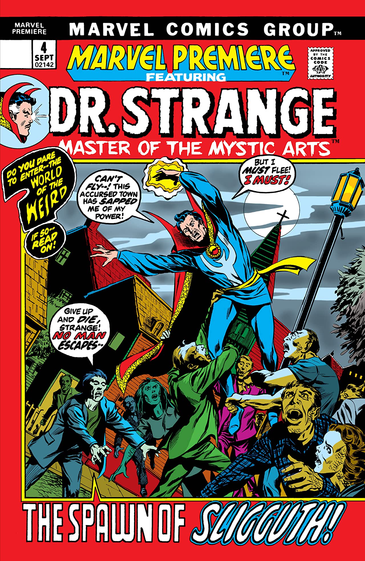 Marvel Premiere #4 cover