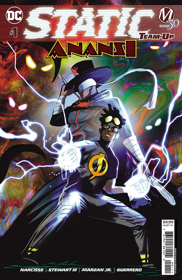 Static Team-Up: Anansi #1 cover