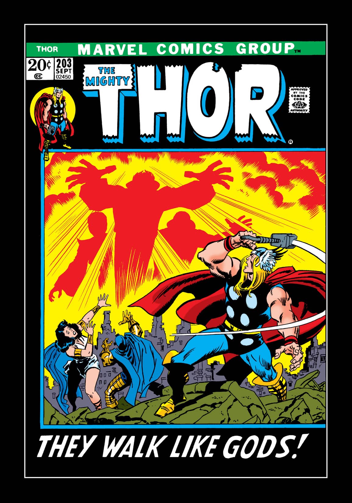 Thor #203 cover