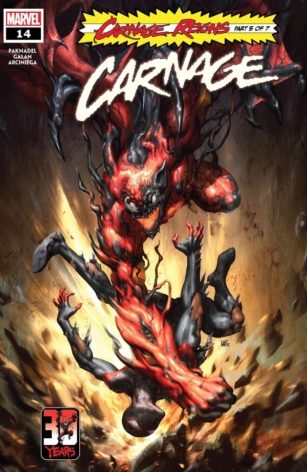 Carnage #14 cover