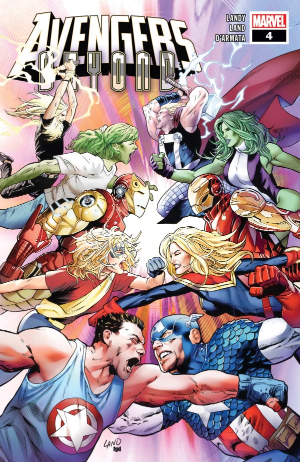 Avengers: Beyond #4 cover