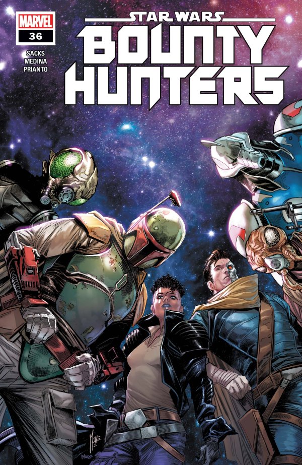 Star Wars: Bounty Hunters #36 cover