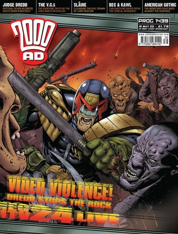 2000 AD #1439 cover