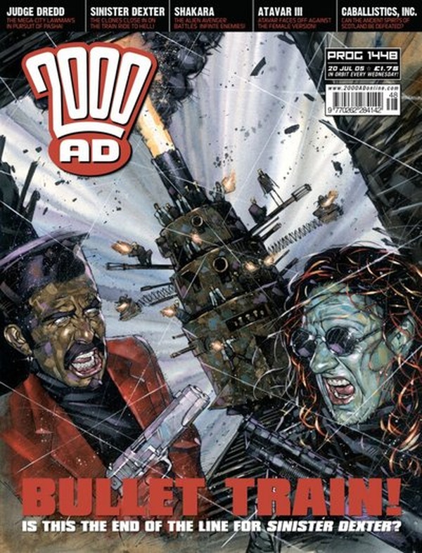 2000 AD #1448 cover