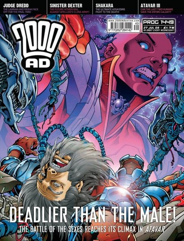 2000 AD #1449 cover