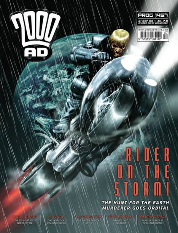 2000 AD #1457 cover