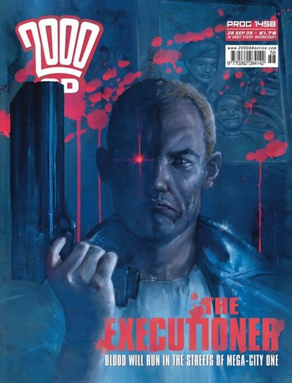2000 AD #1458 cover