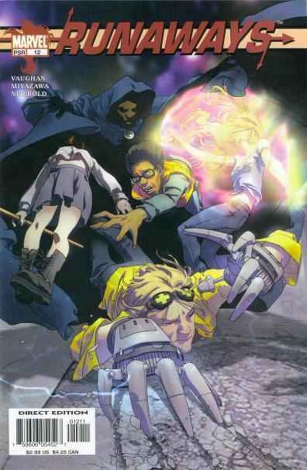 Runaways #12 cover
