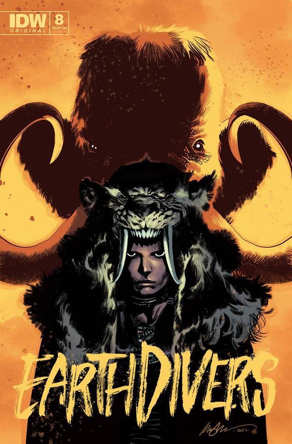 Earthdivers #8 cover