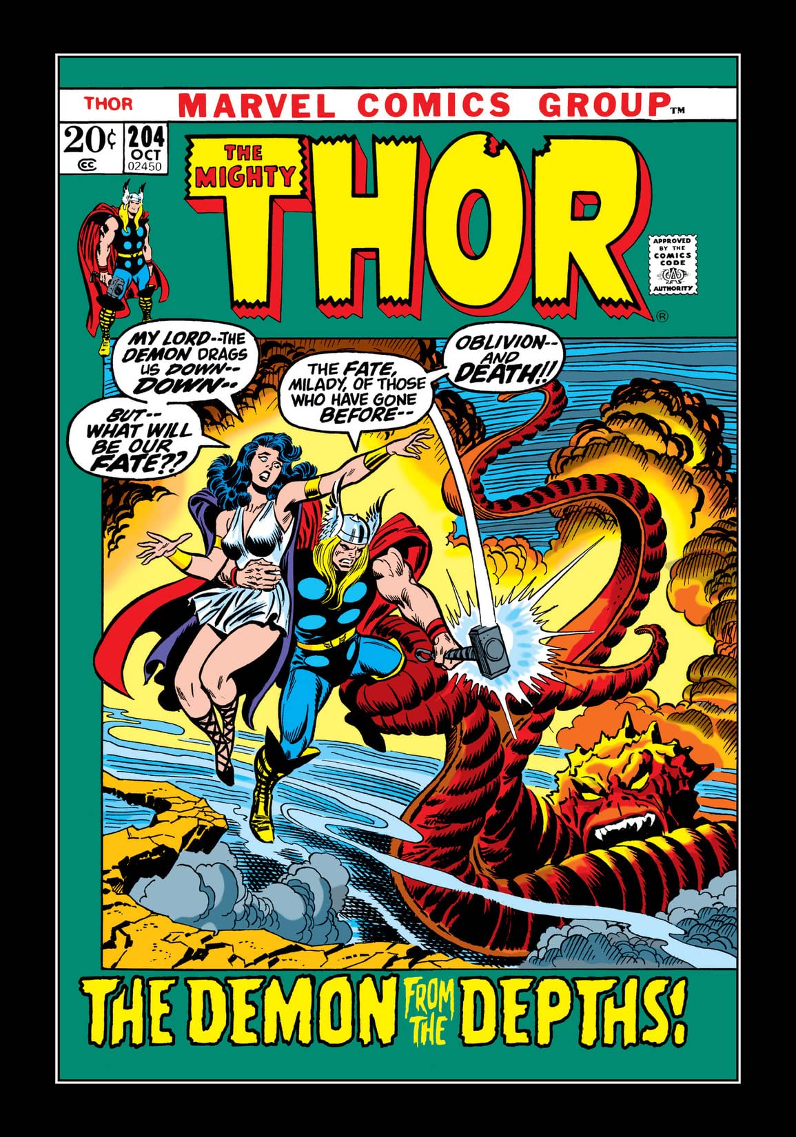Thor #204 cover