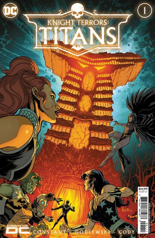 Knight Terrors: Titans #1 cover