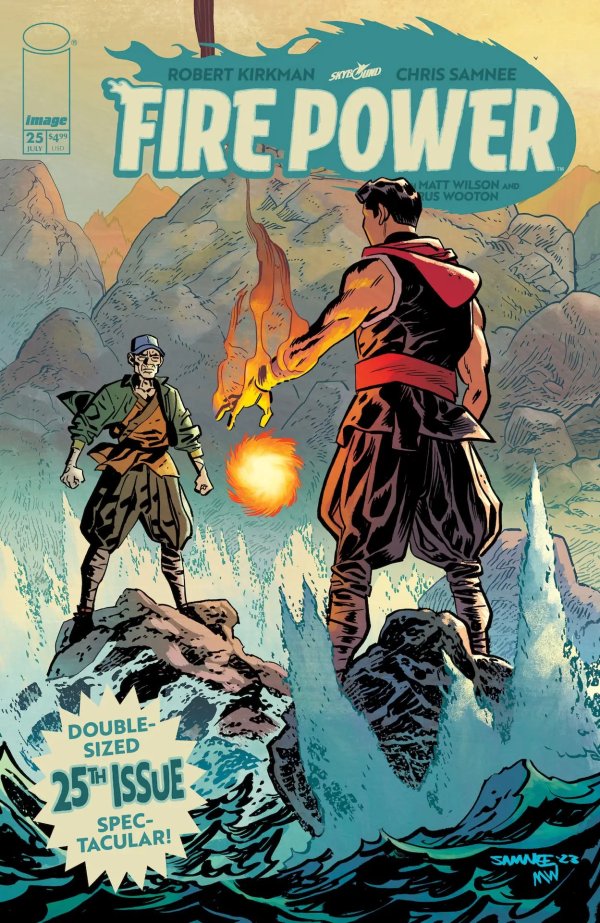 Fire Power #25 cover