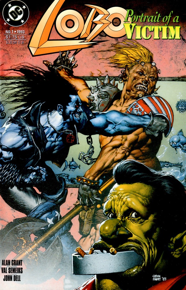 Lobo: Portrait of a Victim #1 cover