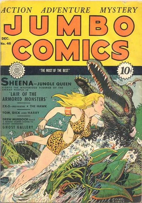 Jumbo Comics #46 cover