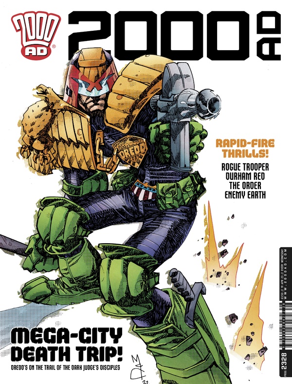 2000 AD #2328 cover