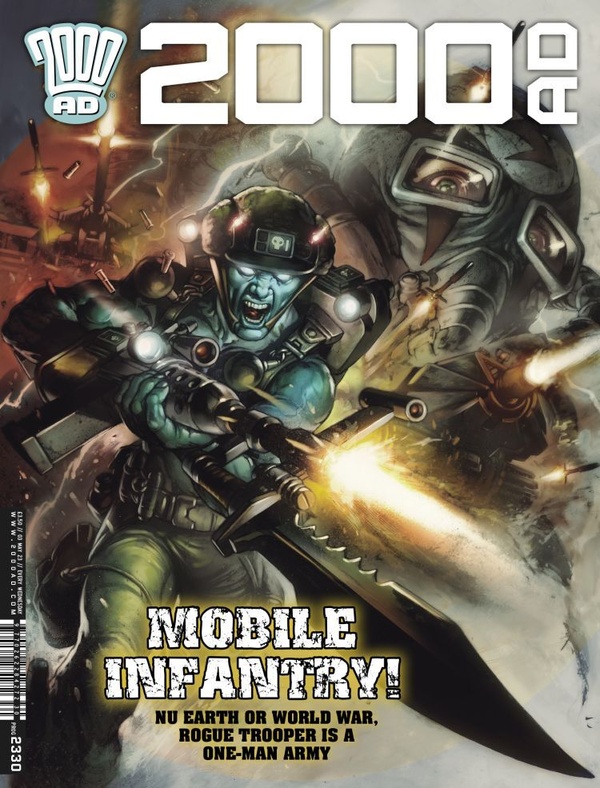 2000 AD #2330 cover