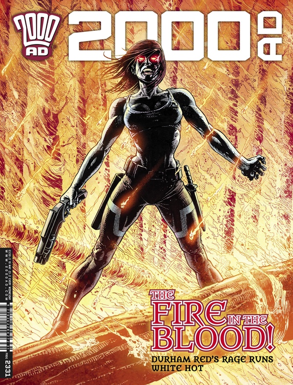 2000 AD #2331 cover