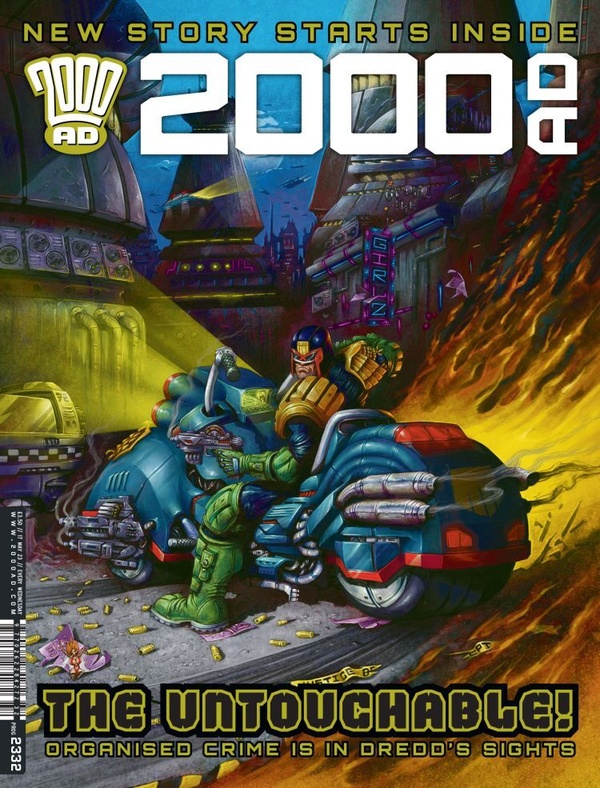 2000 AD #2332 cover