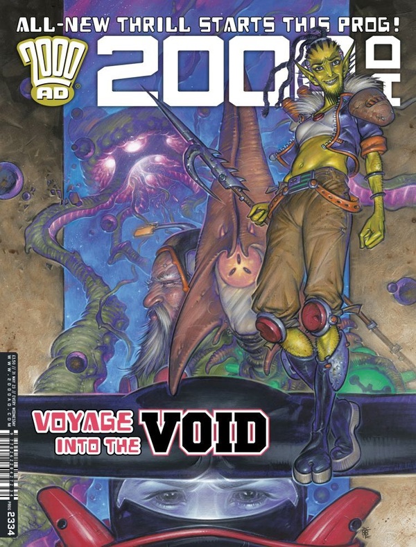 2000 AD #2334 cover