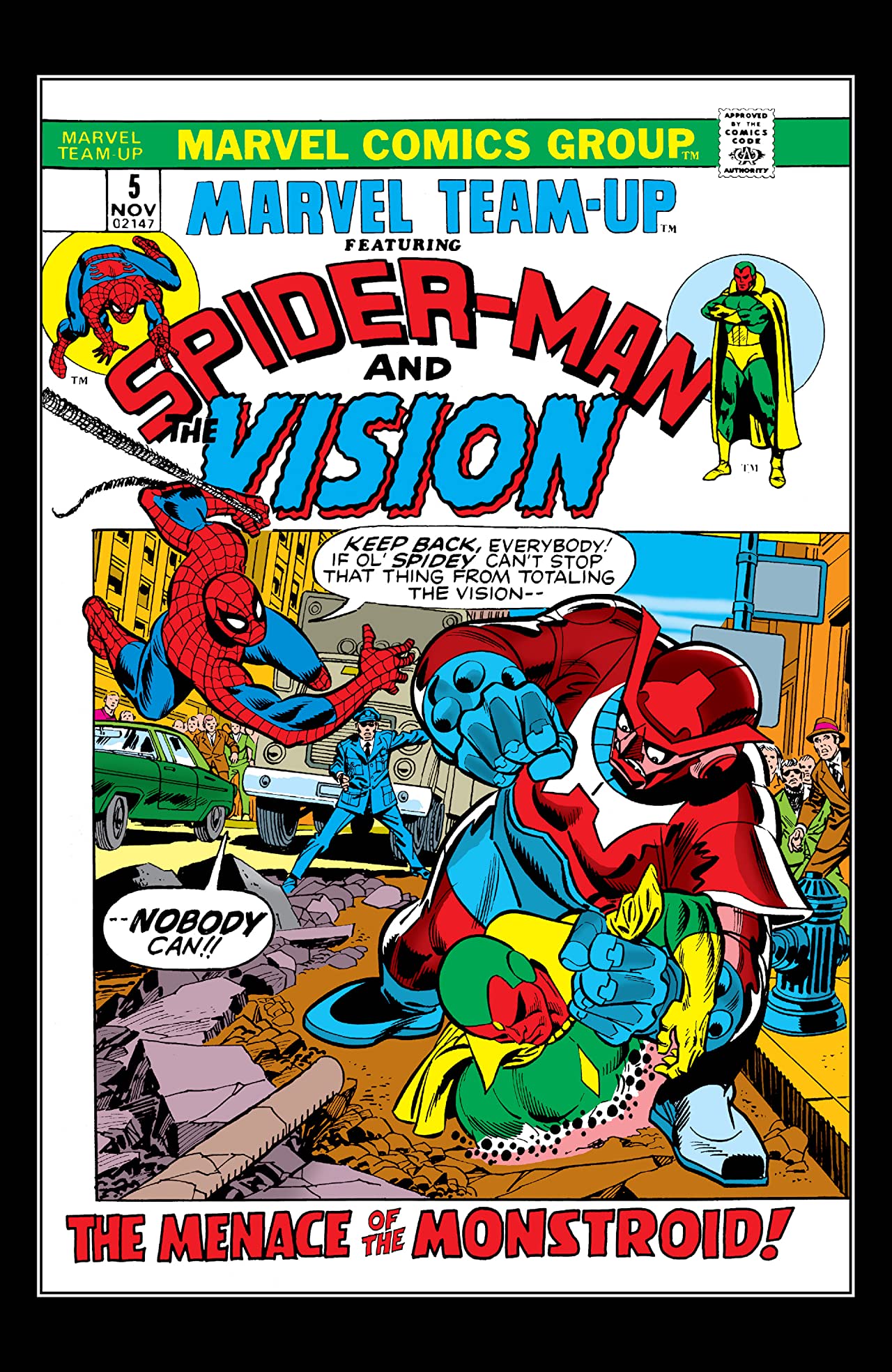 Marvel Team-Up #5 cover