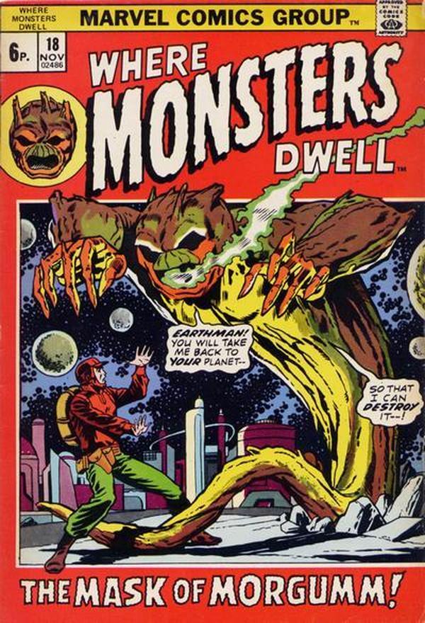 Where Monsters Dwell #18 cover