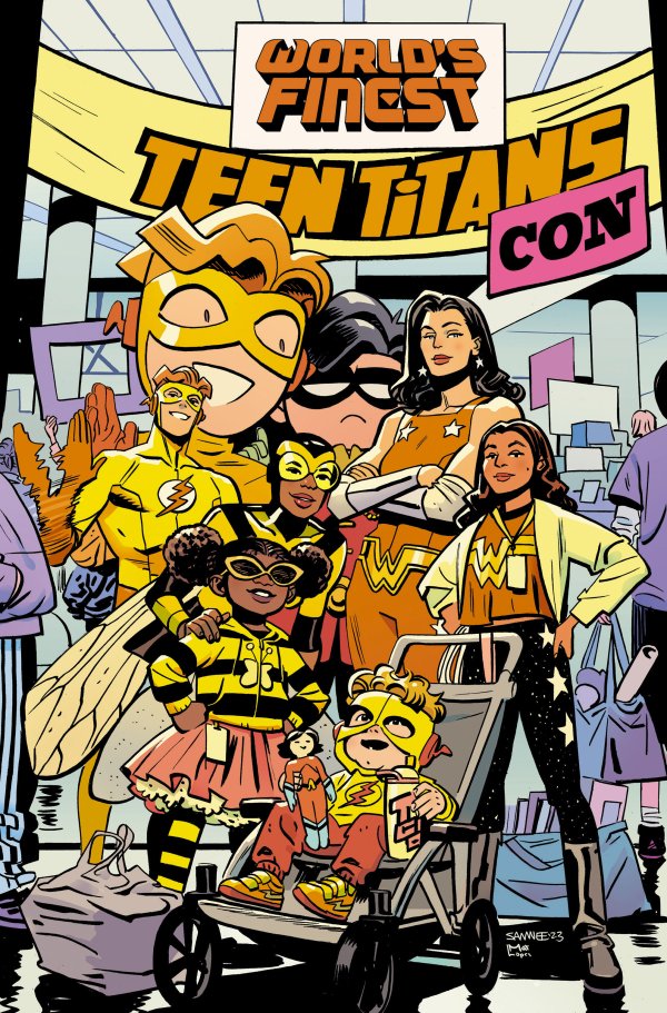 World's Finest: Teen Titans #3 cover