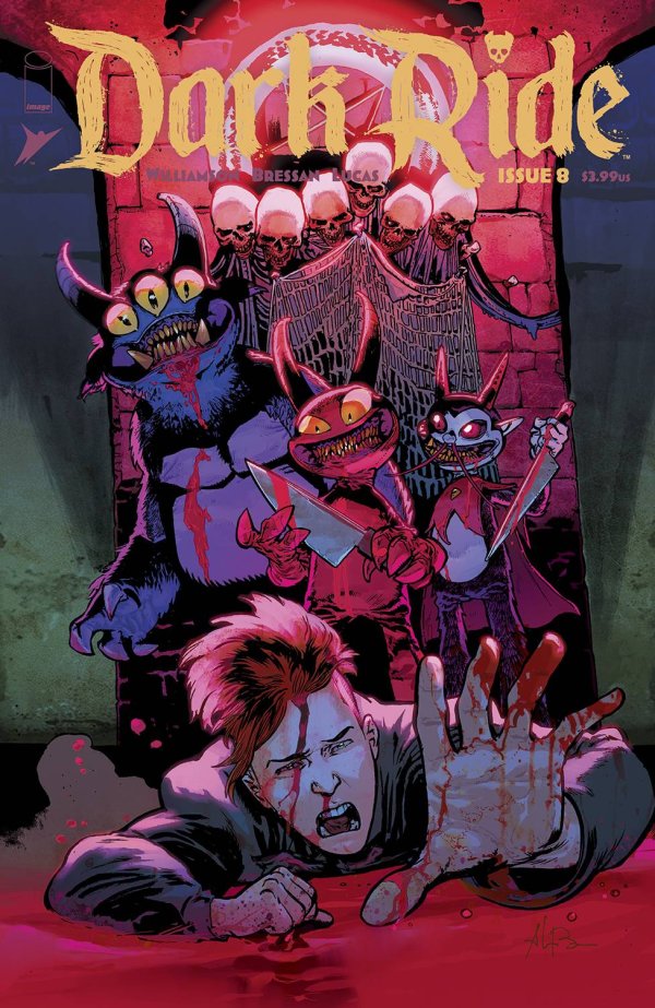 Dark Ride #8 cover