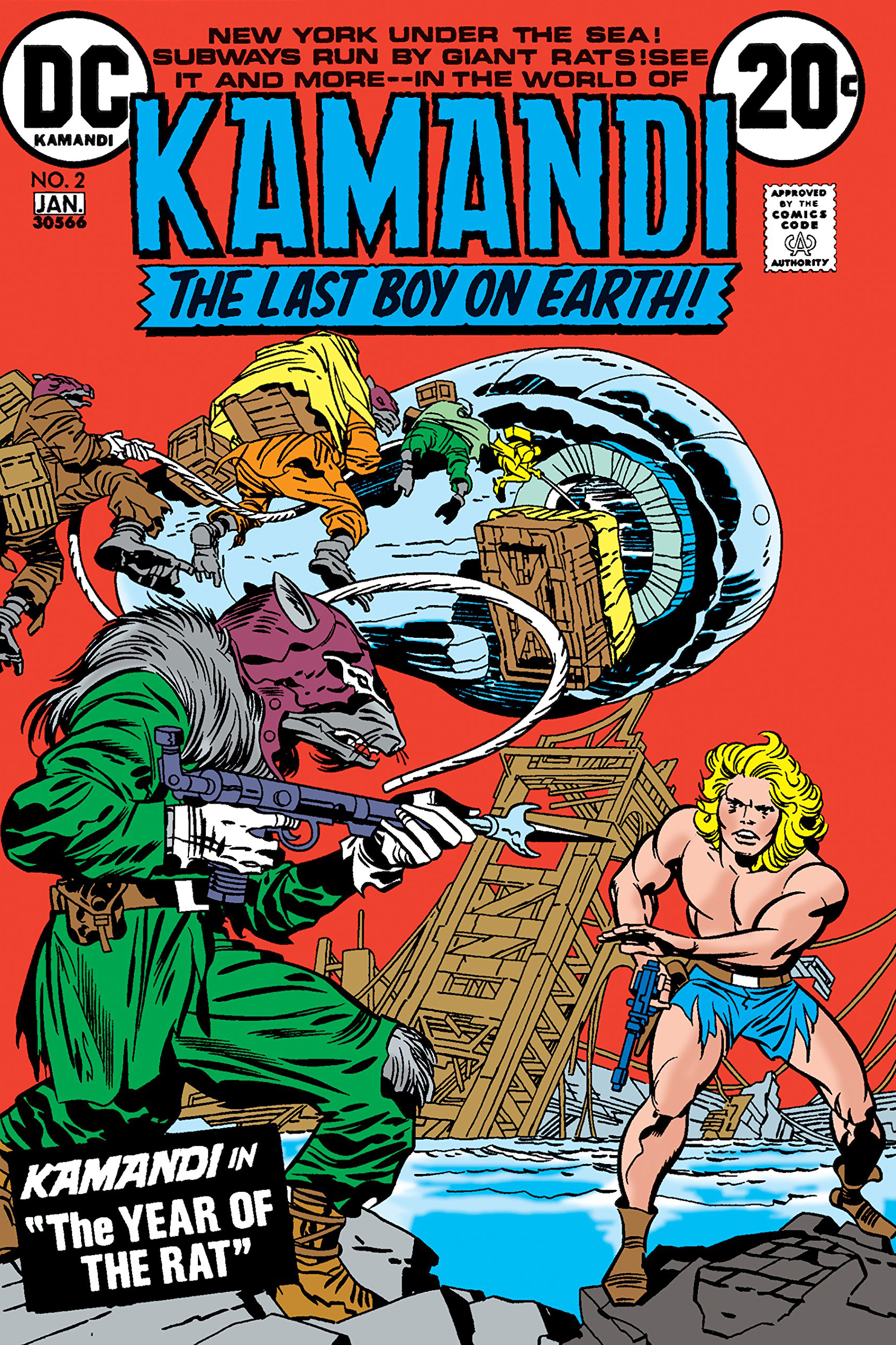 Kamandi, the Last Boy on Earth #2