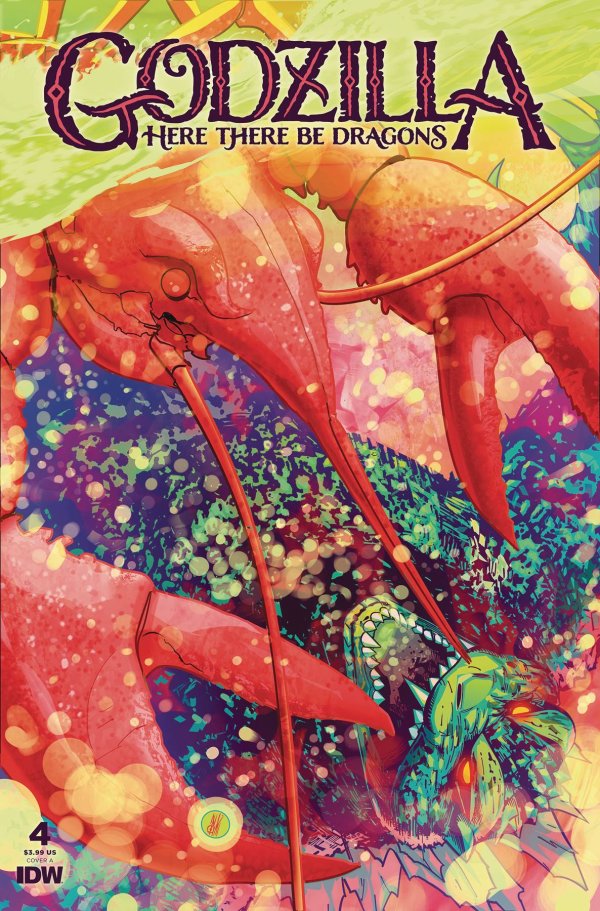 Godzilla: Here There Be Dragons #4 cover