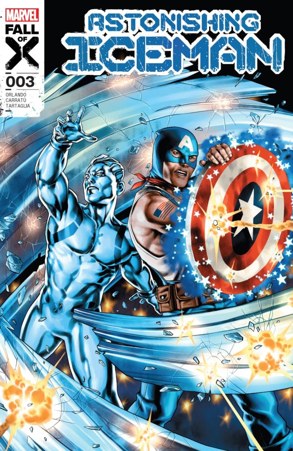 Astonishing Iceman #3 cover