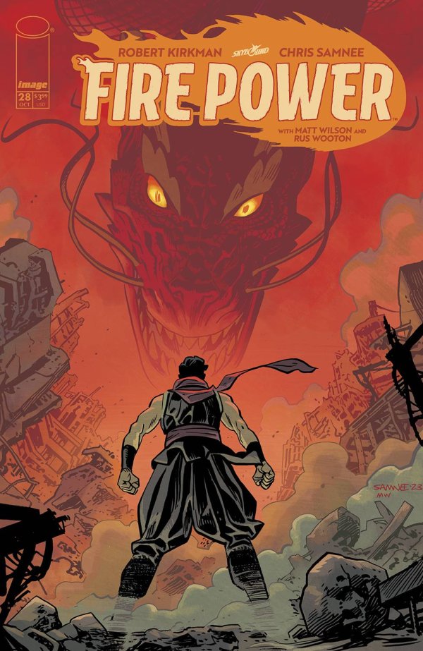 Fire Power #28 cover