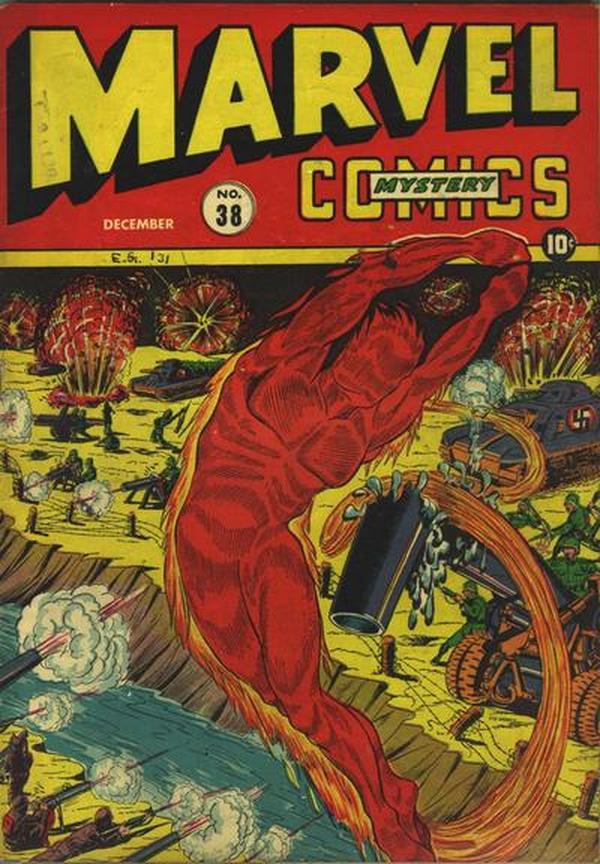 Marvel Mystery Comics #38 cover
