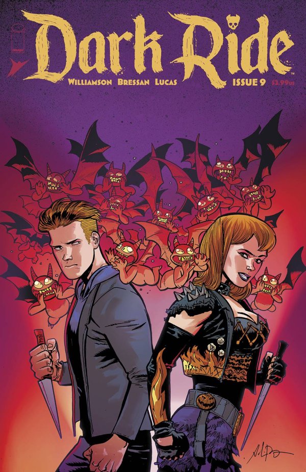 Dark Ride #9 cover