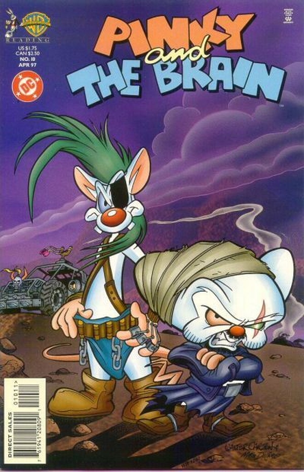 Pinky and the Brain #10 cover