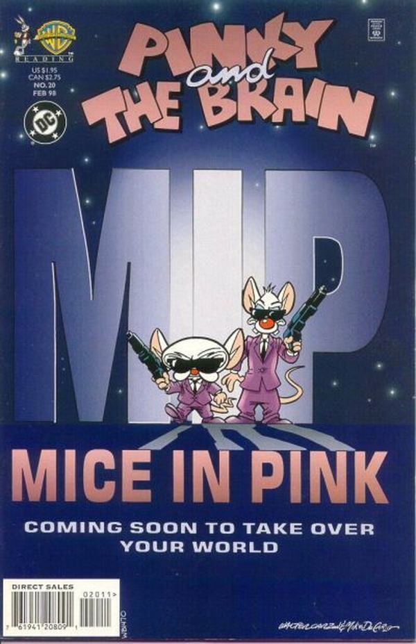 Pinky and the Brain #20 cover