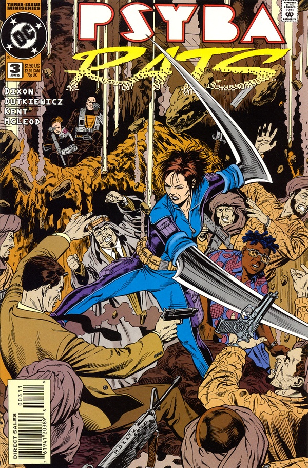 The Psyba-Rats #3 cover