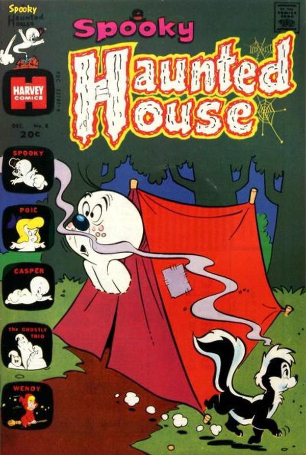 Spooky Haunted House #8 cover