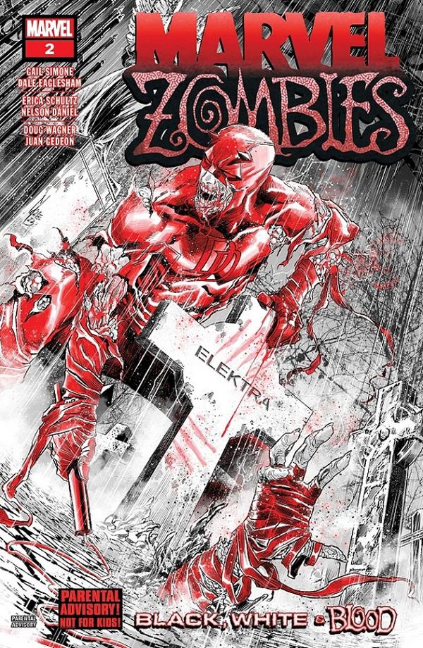 Marvel Zombies: Black, White & Blood #2 cover