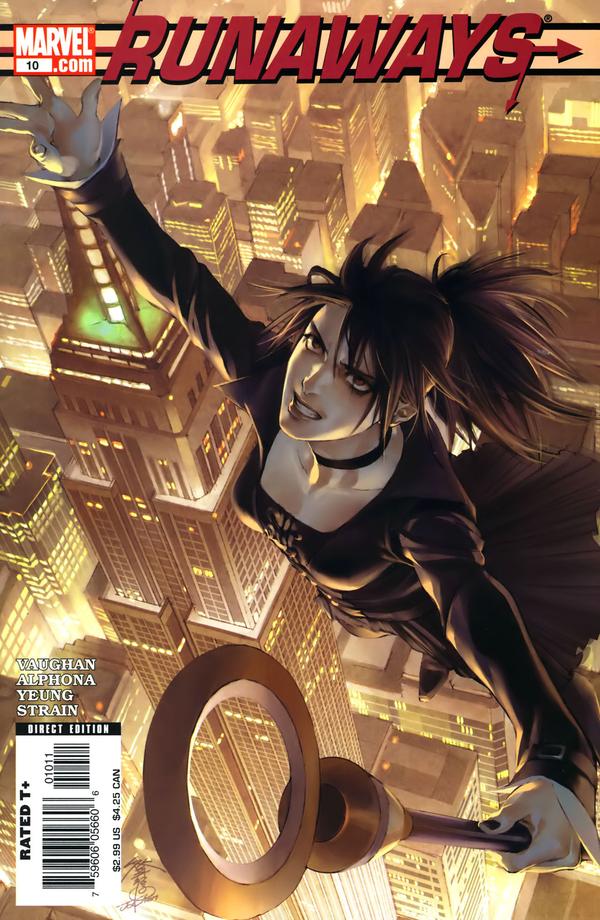 Runaways #10 cover