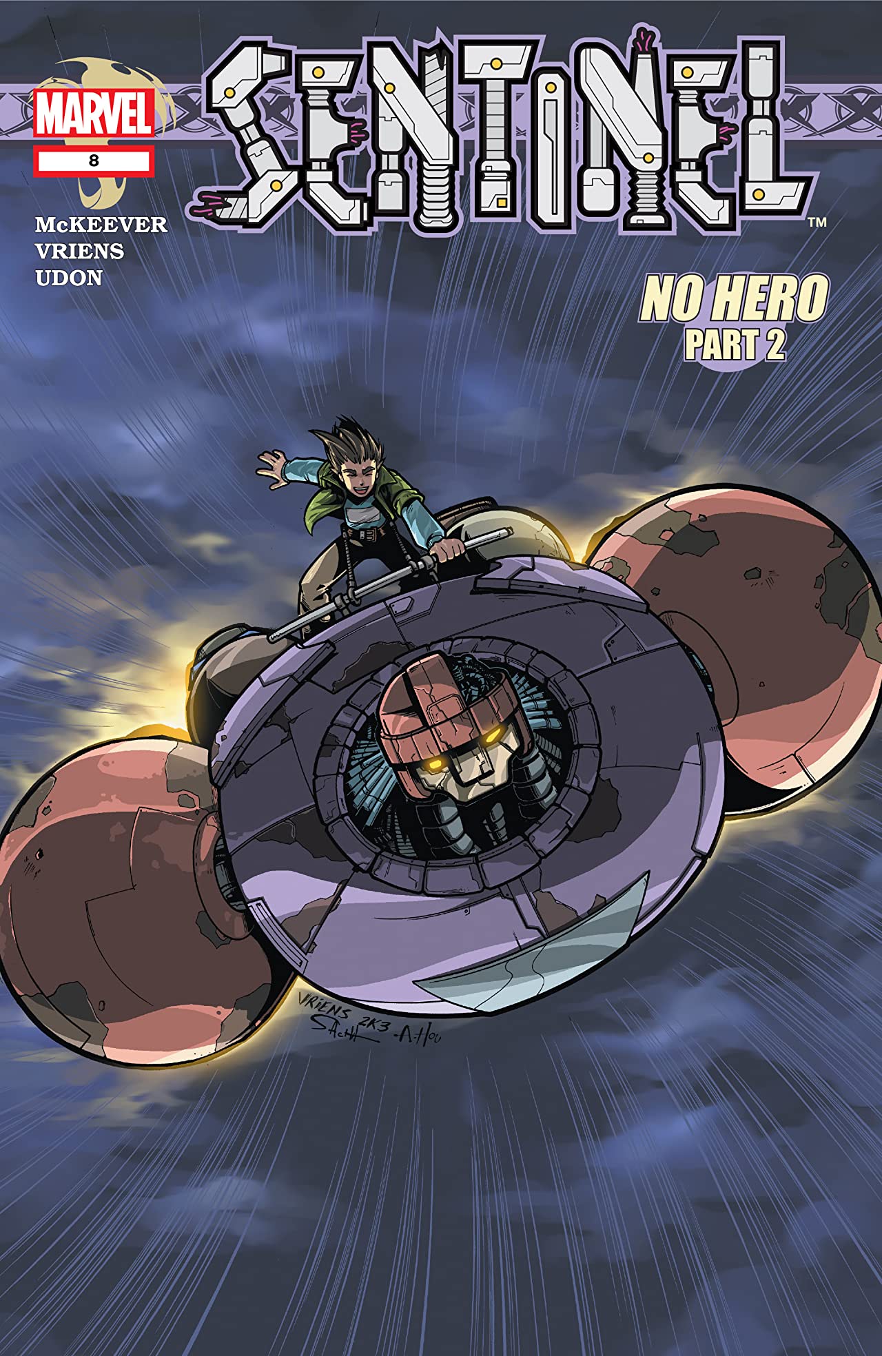 Sentinel #8 cover