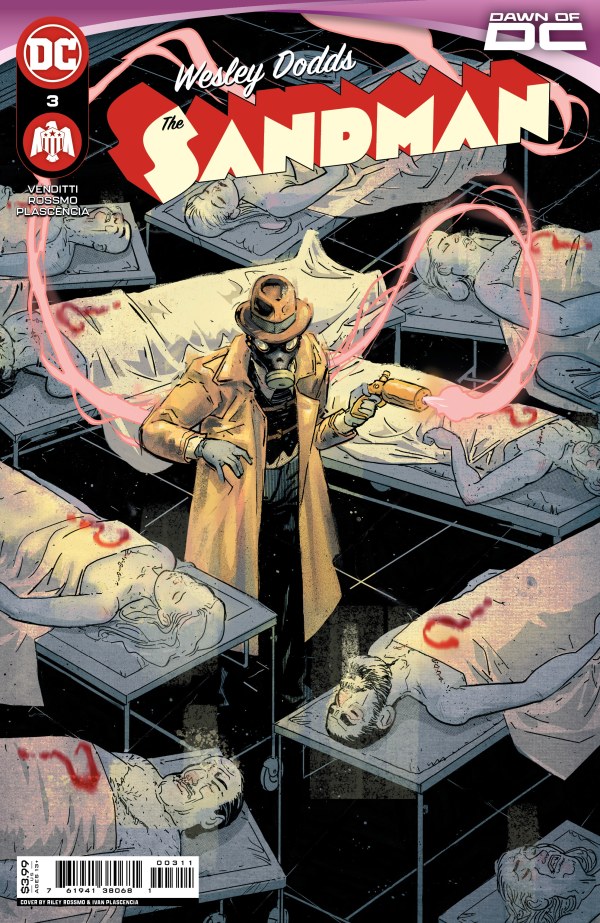 Wesley Dodds: The Sandman #3 cover