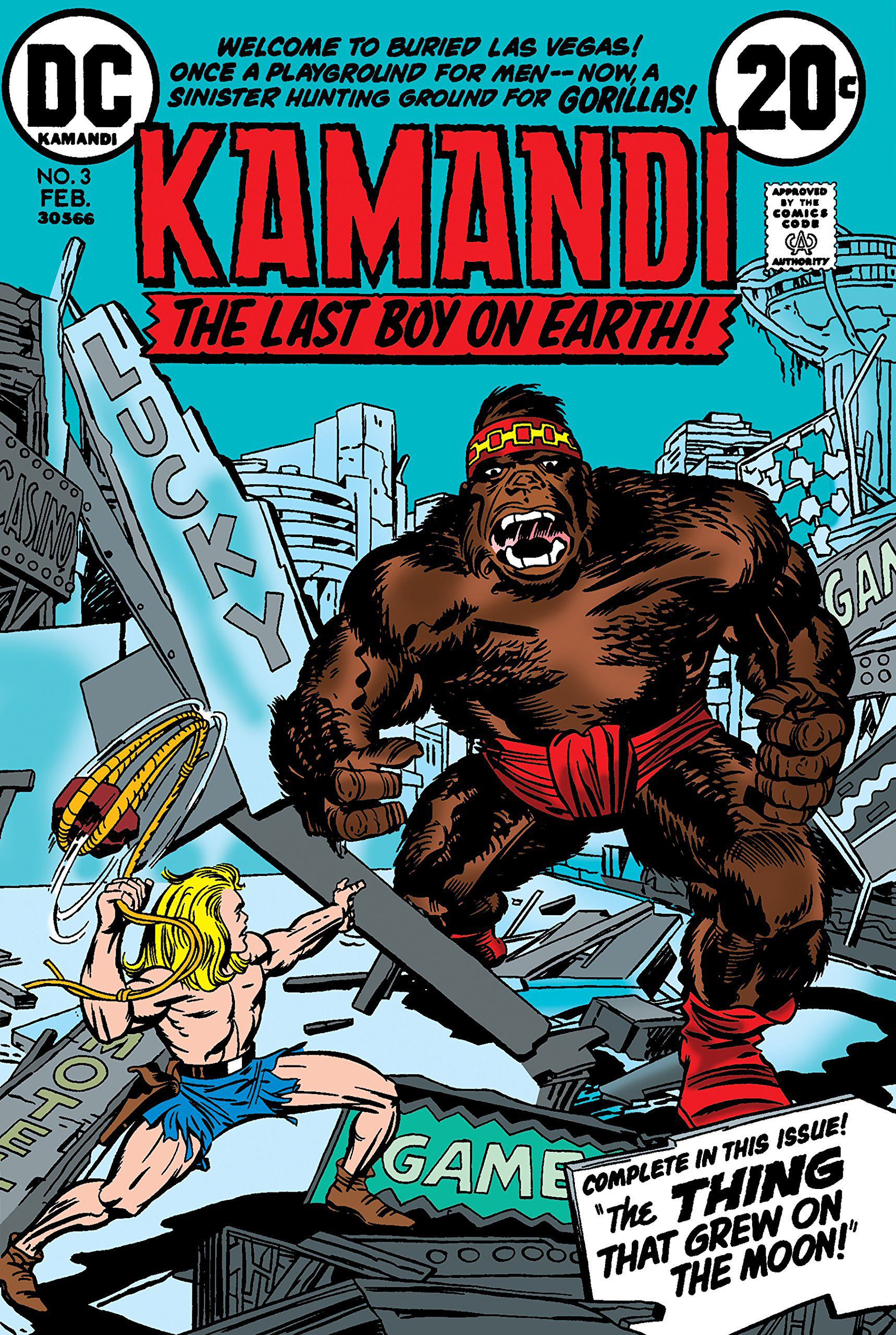 Kamandi, the Last Boy on Earth #3