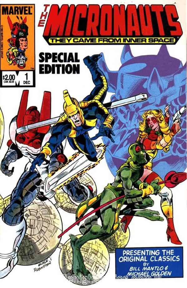 Micronauts Special Edition #1 cover