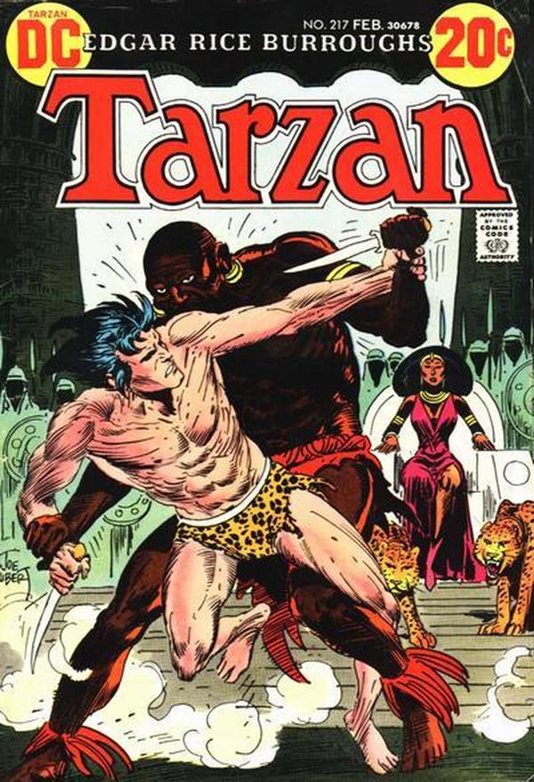 Tarzan #217 cover